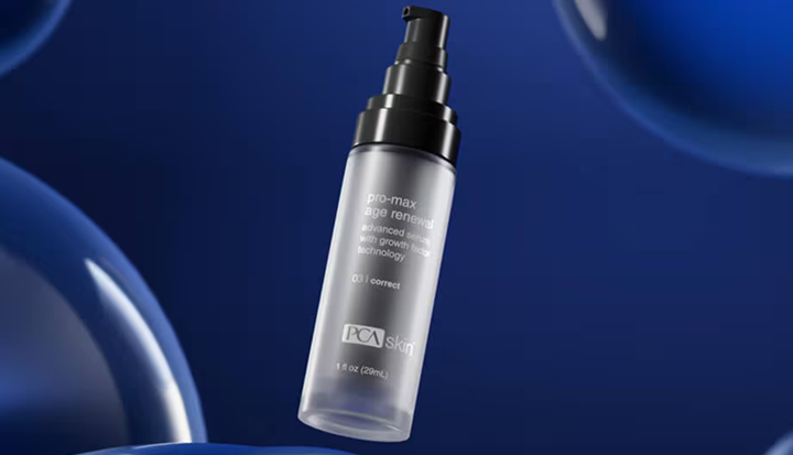 PCA Skin's Pro-Max Age Renewal product representing a decade of skincare research and innovation.